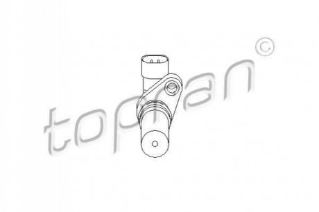 Датчик оборотов двигателя TOPRAN / HANS PRIES 207414 (фото 1)