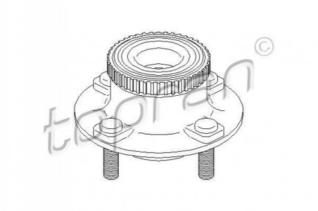 Ступица TOPRAN / HANS PRIES 300280 (фото 1)