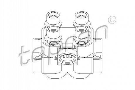 Котушка запалення TOPRAN / HANS PRIES 300595 (фото 1)