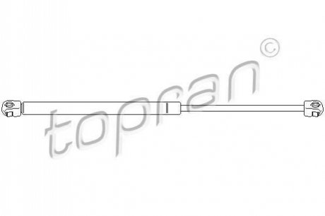 Амортизатор багажника TOPRAN / HANS PRIES 401490 (фото 1)