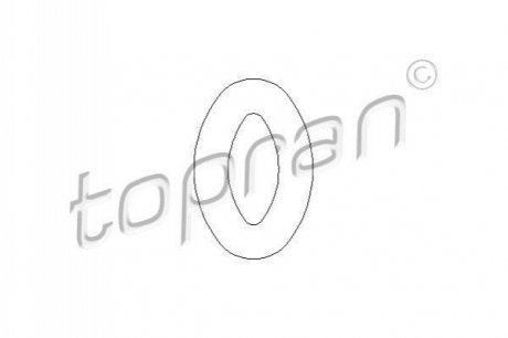 Кронштейн, глушитель TOPRAN / HANS PRIES 500175 (фото 1)