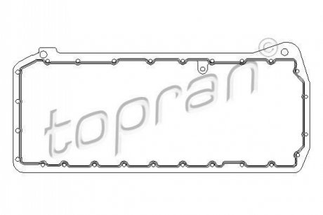 Прокладка, маслянный піддон TOPRAN / HANS PRIES 500906 (фото 1)
