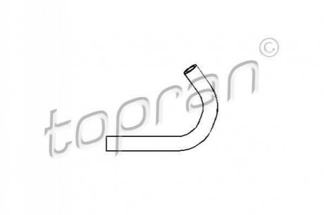 Гидравлический шланг, рулевое управление TOPRAN / HANS PRIES 501555 (фото 1)