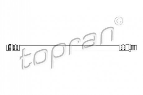Шланг гальмівний TOPRAN / HANS PRIES 700274 (фото 1)