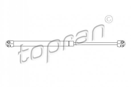 Амортизатор багажника TOPRAN / HANS PRIES 700694 (фото 1)