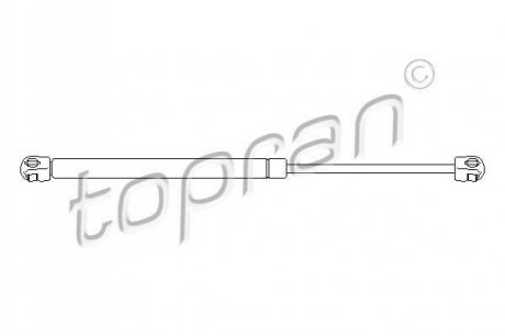 Амортизатор багажника TOPRAN / HANS PRIES 722579 (фото 1)
