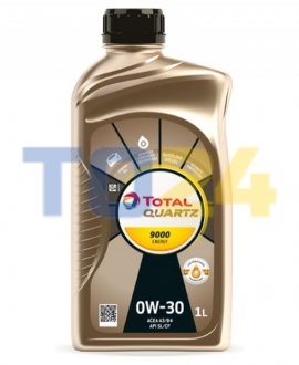 Олія моторна Quartz 9000 Energy 0W-30 (1 л) TOTAL 166249 (фото 1)