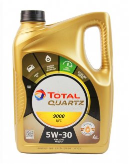Моторное масло 5W30 (4L) TOTAL 213836 (фото 1)