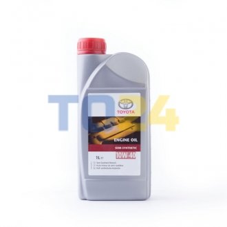 Моторное масло полусинтетическое 10W40 (1L) TOYOTA 0888080826 (фото 1)