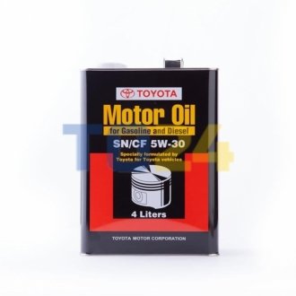 Моторное масло 5W30 (4L) TOYOTA 0888083322 (фото 1)