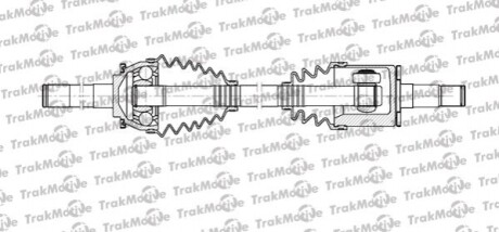 TRAKMOTIVE MITSUBISHI Полуось лев. L=616mm, 28/25 зуб. Pajero Sport 98-,L200 96-,Pajero II 90-00 30-1108