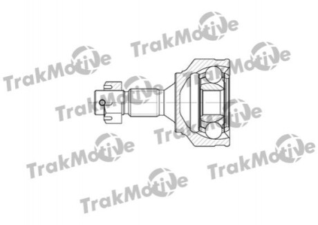 TRAKMOTIVE CITROEN Шрус наружный к-кт 25/34 зуб.C4, Picasso, Grand Picasso,Peugeot 307 40-0559