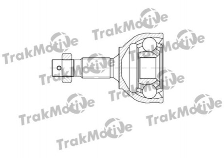 ШРКШ (зовнішній) Citroen C5/Jumpy/Fiat Scudo/Peugeot 308/508/Expert 07-(28x39x157) (One) 40-0597