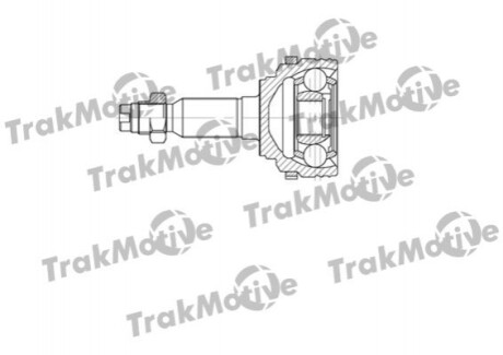 TRAKMOTIVE CHEVROLET ШРУС наружный к-т c 33/22 зуб.ABS Lacetti,Daewoo Nubira 1.6/1.8 40-0673