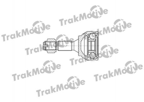 TRAKMOTIVE CITROEN Шрус наружный к-кт 20/21 зуб. C2 1.1 03-12, C2 1.4 06-09 40-0732