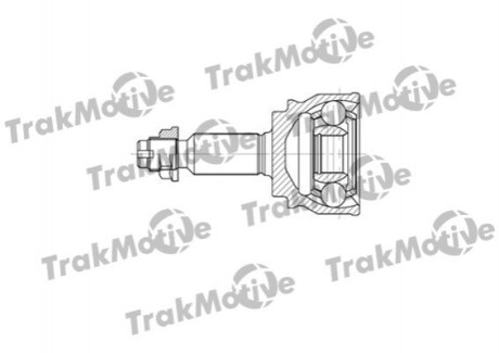 TRAKMOTIVE MITSUBISHI Шрус внешний к-кт 28/33 зуб. Lancer 08-, JEEP COMPASS 2.4 06-, DODGE CALIBER 1.8 06-09 40-0740