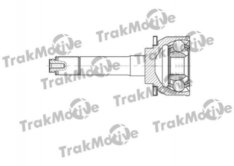 TRAKMOTIVE ISUZU Шрус наружн.к-кт 17/33 зуб. TROOPER II (UB) 3.2 91-98 40-0747