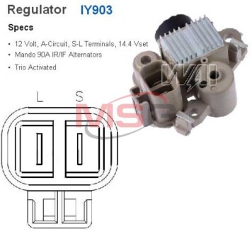 Регулятор генератора IY903