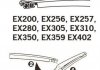 ExactFit Rear Щітка склоочисника,задня OEM (250мм) Trico EX257 (фото 3)