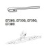 Щетка стеклоочистителя каркасная 330mm (13\&#039;\&#039;) ExactFit Сonventional Trico EF330 (фото 3)