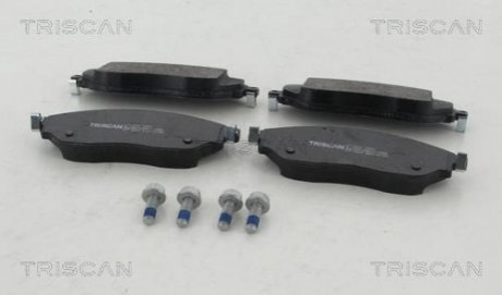 Дисковые тормозные колодки (передние) TRISCAN 8110 10604 (фото 1)