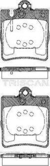 Дискові гальмівні колодки (задні) TRISCAN 8110 23027 (фото 1)