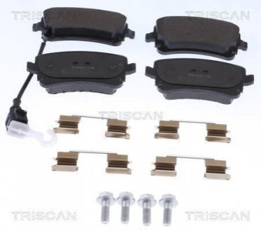 Дисковые тормозные колодки (задние) TRISCAN 8110 29056 (фото 1)