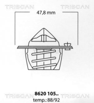 Термостат TRISCAN 8620 10588 (фото 1)