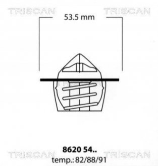 Термостат TRISCAN 86205488 (фото 1)