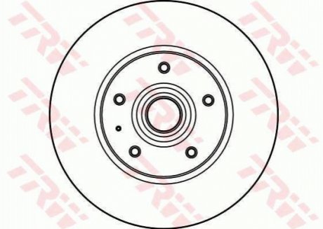 Тормозной диск DF1683S