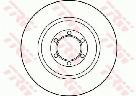 Гальмівний диск TRW DF1707 (фото 1)