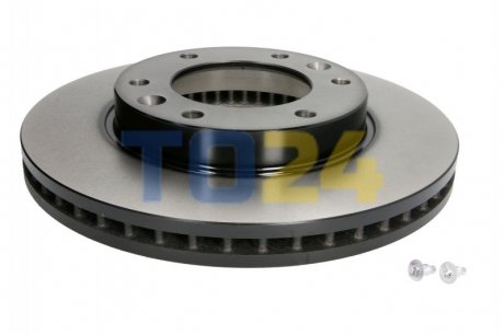 Тормозной диск (передний) TRW DF4924S (фото 1)