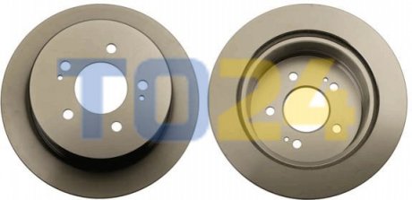 Тормозной диск (задний) TRW DF4986S (фото 1)
