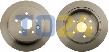 Тормозной диск (задний) TRW DF6052 (фото 1)
