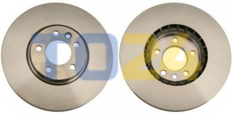 Тормозной диск (передний) TRW DF6124S (фото 1)