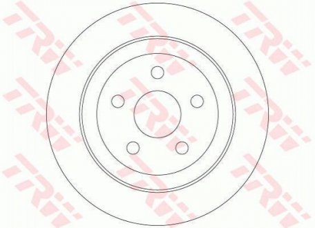 Тормозной диск TRW DF6282 (фото 1)