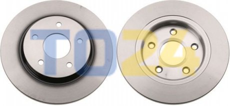 Тормозной диск (задний) TRW DF6325 (фото 1)