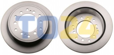 Тормозной диск (задний) TRW DF6342 (фото 1)