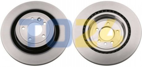 Тормозной диск (задний) TRW DF6505S (фото 1)