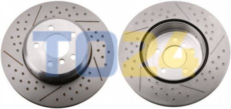 Гальмівний диск (задній) TRW DF6601S (фото 1)