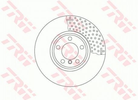 Тормозной диск (передний) DF6603S