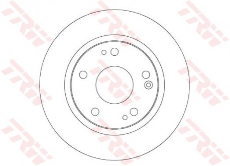 Тормозной диск TRW DF6704 (фото 1)