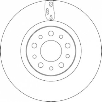 Тормозной диск DF6933