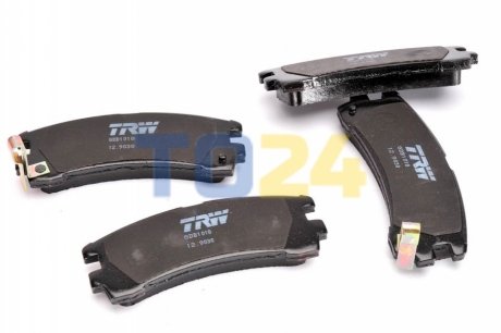 Дисковые тормозные колодки (задние) TRW GDB1018 (фото 1)