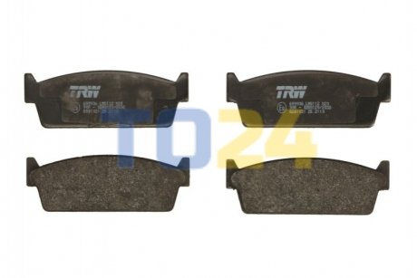 Дисковые тормозные колодки (задние) TRW GDB1021 (фото 1)