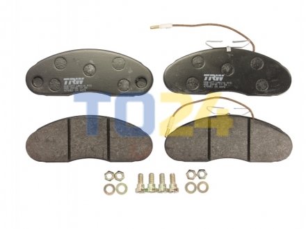 Дисковые тормозные колодки (передние) TRW GDB1077 (фото 1)