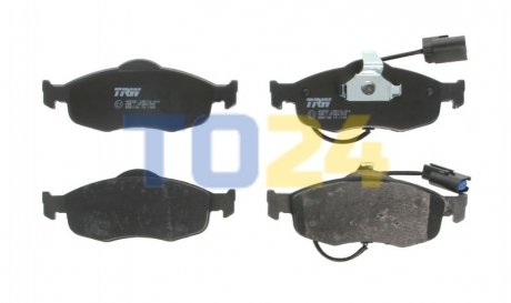 Дисковые тормозные колодки (передние) TRW GDB1108 (фото 1)