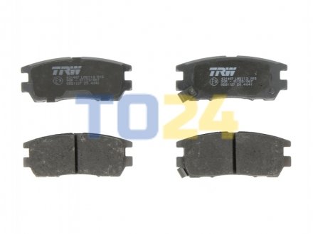 Дисковые тормозные колодки (задние) TRW GDB1127 (фото 1)