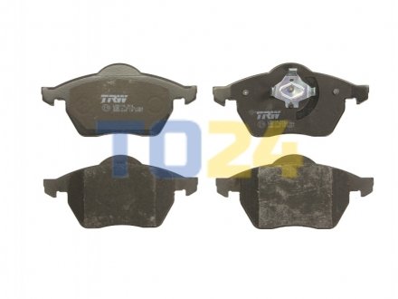 Дисковые тормозные колодки (передние) TRW GDB1200 (фото 1)