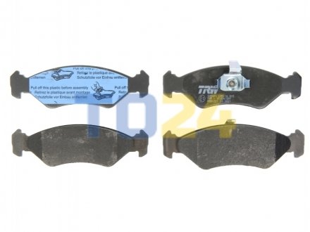 Дисковые тормозные колодки (передние) TRW GDB1221 (фото 1)